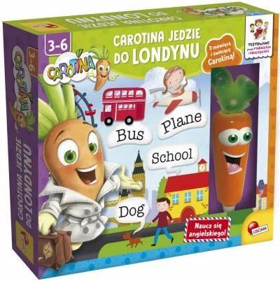 Lisciani, zabawka edukacyjna Carotina Jedzie Do Lo