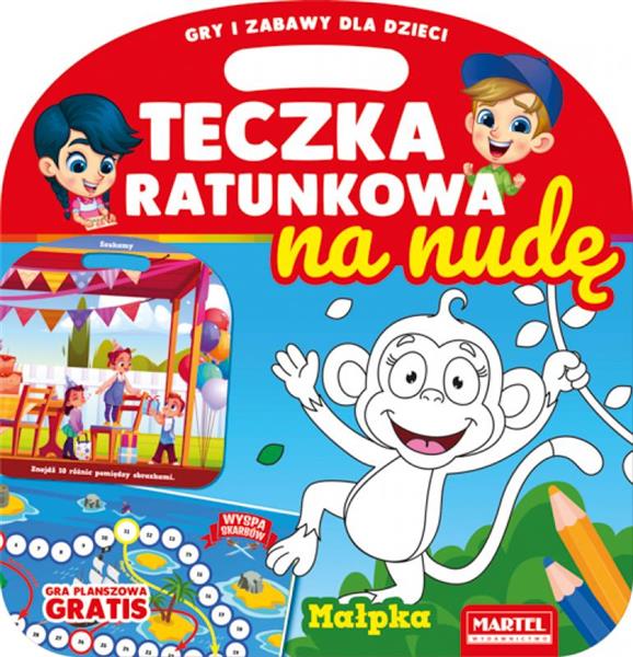 TECZKA RATUNKOWA NA NUDĘ. MAŁPKA Z GRĄ