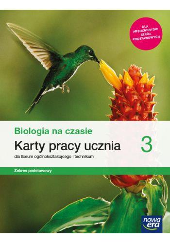 BIOLOGIA NA CZASIE 3. LICEUM I TECHNIKUM. KARTY PR
