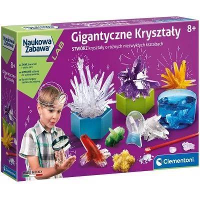 Clementoni, zestaw Gigantyczne kryształy, 50106