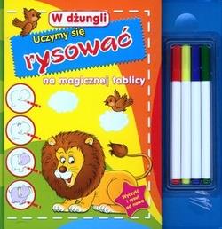 W DŻUNGLI. UCZYMY SIĘ RYSOWAĆ NA MAGICZNEJ TABLICY