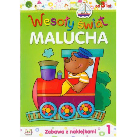 WESOŁY ŚWIAT MALUCHA, ZABAWA Z NAKLEJKAMI 1