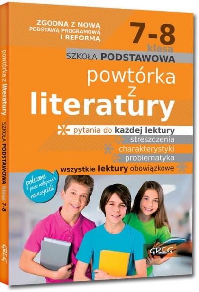 POWTÓRKA Z LITERATURY. SZKOŁA PODSTAWOWA.KLASY 7-8