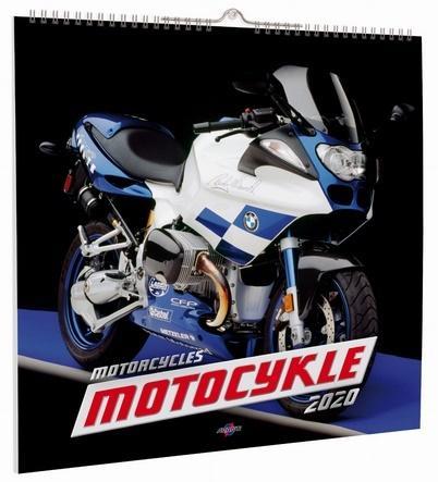 KALENDARZ ŚCIENNY DUŻY KD-1 MOTOCYKLE