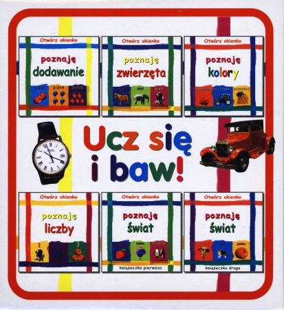 Ucz się i baw! Sześć małych książeczek do nauki