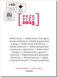 PRZEPISY 2015 ZBIÓR KARNY