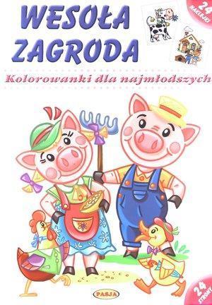 WESOŁA ZAGRODA. KOLOROWANKI DLA NAJMŁODSZYCHOUTLE