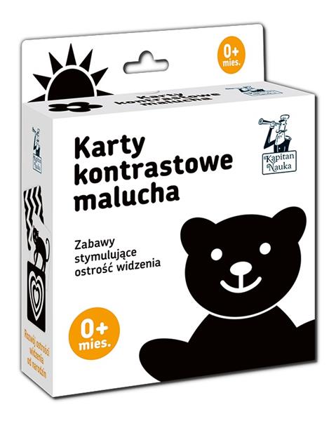 KARTY KONTRASTOWE MALUCHA. 0+ MIESIĘCY
