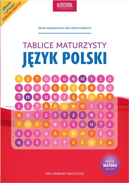 JĘZYK POLSKI. TABLICE MATURZYSTY