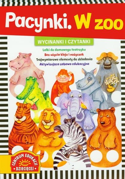 WYCINANKI I CZYTANKI. PACYNKI W ZOO