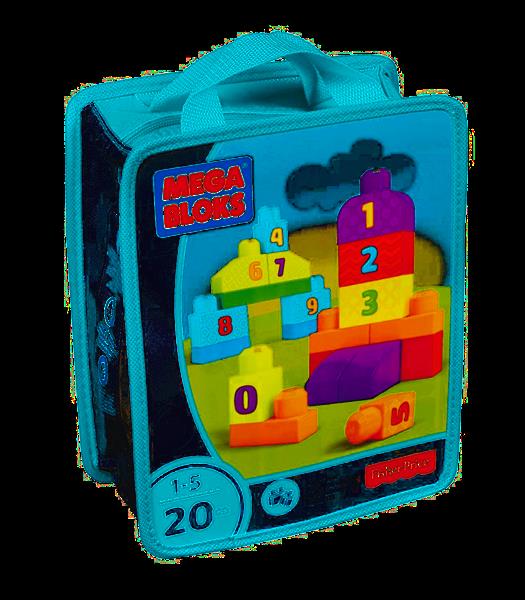 MEGA BLOKS FIRST BUILDER S LICZYMY 123!