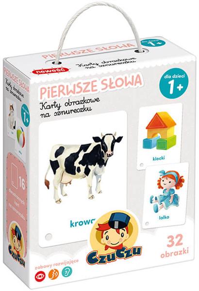 CZUCZU.PIERWSZE SŁOWA. KARTY OBRAZKOWE NA...