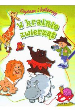 W krainie zwierząt. Czytam i koloruję