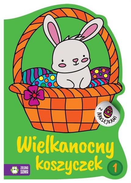 WIELKANOCNE KOLOROWANKI. WIELKANOCNY KOSZYCZEK 1