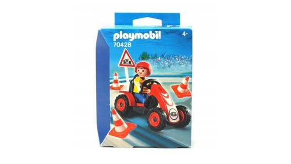 KLOCKI PLAYMOBIL 70428 WYŚCIGI GOKARTAMI 4+