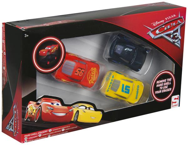 CARS FIGURKI/GUMKI 3 PACK