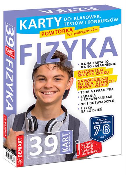 FIZYKA. KARTY EDUKACYJNE. SZKOŁA PODSTAWOWA