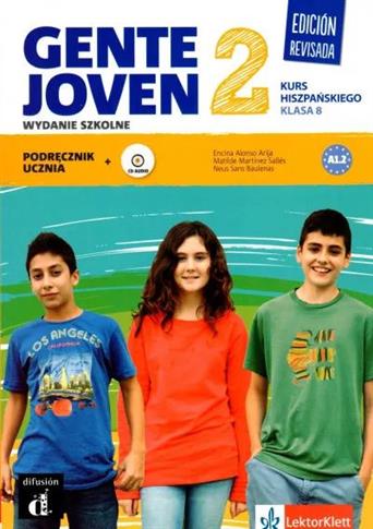 Gente Joven 2. Kurs hiszpańskiego, klasa 8. Podręc