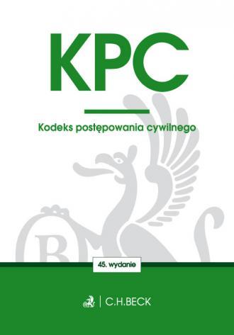 KODEKS POSTĘPOWANIA CYWILNEGO WYD. 45