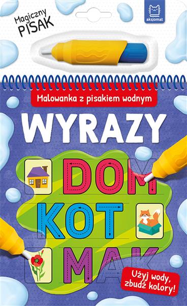 WYRAZY. MALOWANKA Z PISAKIEM WODNYM