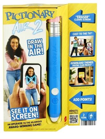 Mattel, gra rodzinna, Pictionary Air 2, HNT74