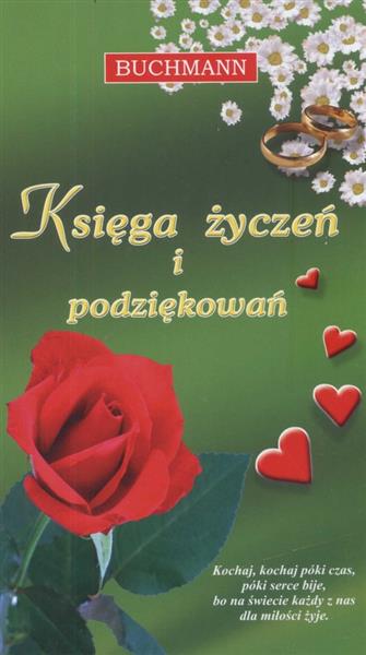 Księga życzeń i podziękowań-67868 Księga życzeń i podziękowań-67868