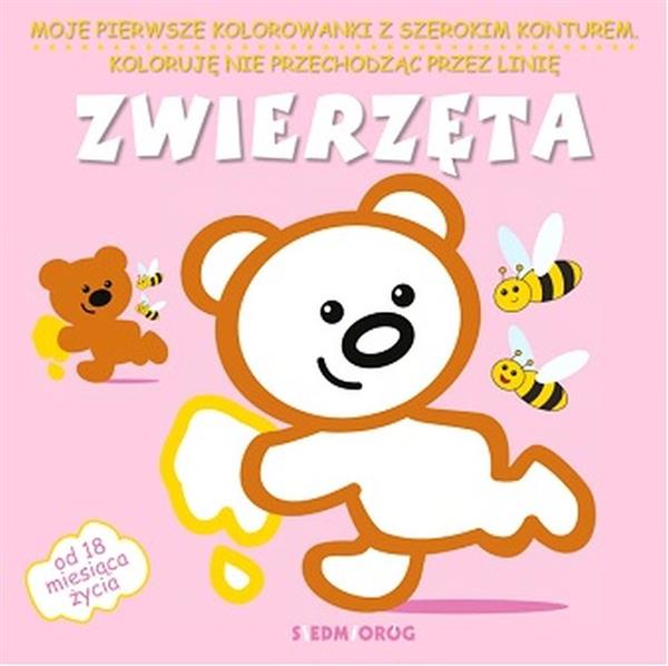 ZWIERZĘTA. MOJE PIERWSZE KOLOROWANKI Z SZEROKIM?