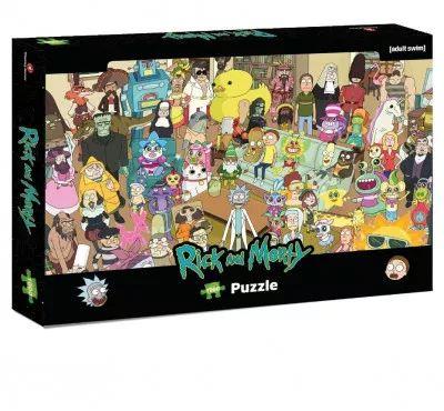 Winning Moves, puzzle, Rick i Morty, 1000 el.