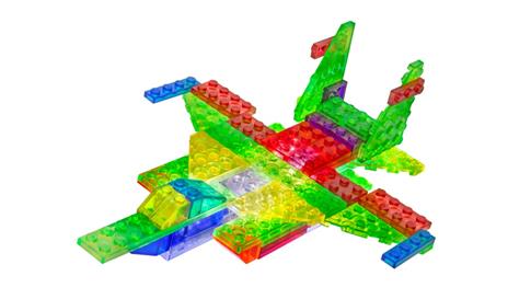 Laser Pegs, klocki konstrukcyjne 6w1 Plane