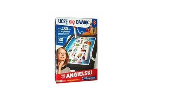 ANGIELSKI GRA EDUKACYJNA MÓZG ELEKTRONOWY 7+