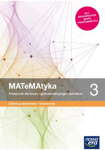 MATEMATYKA 3. PODRĘCZNIK DO MATEMATYKI DLA LICEUM
