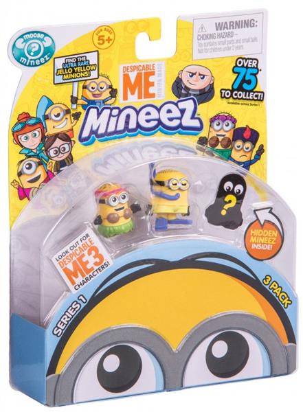 MINIONKI FIGURKI 3-PAK