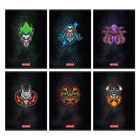 Zeszyt A5, 80 kartek w kratkę, Game Avatars