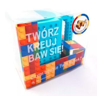Jawi, Kubek klockowy, Niebieski, 350 ml