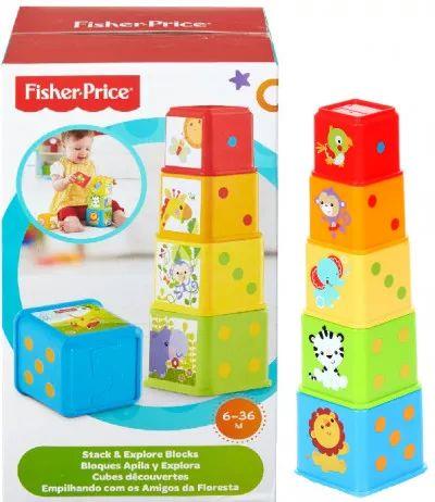Fisher-Price. CDC52 Klocki odkrywcy