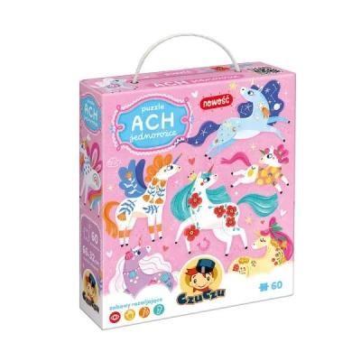 Puzzle 60 elementów. CzuCzu. Ach Jednorożce