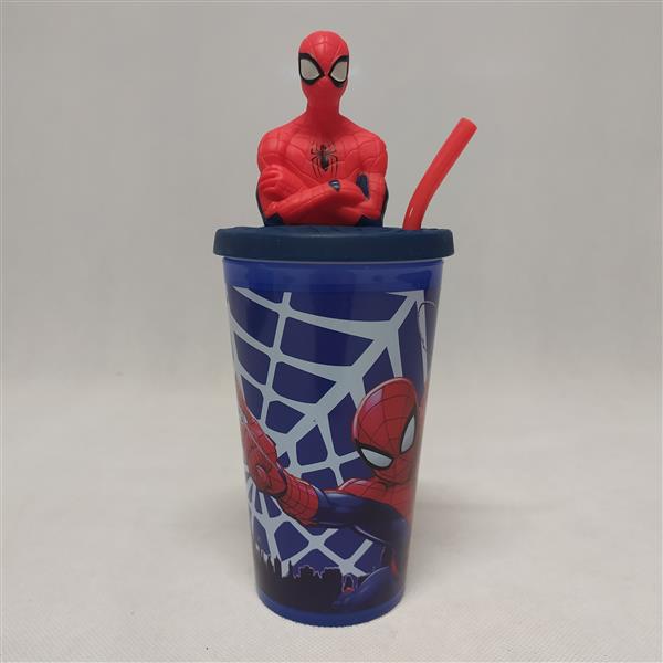 KUBEK ZE SŁOMKĄ SPIDERMAN