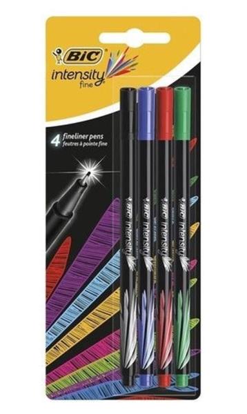 BIC CIENKOPISY INTSITY FINE  MIX AST 4 KOL