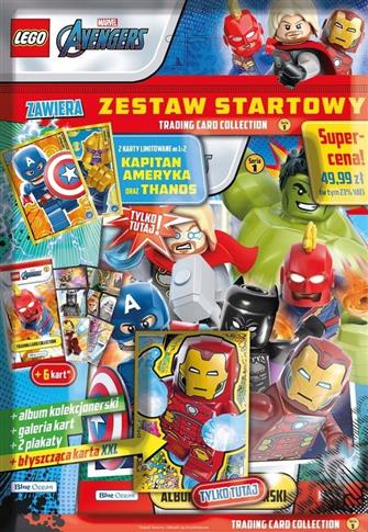 Lego Marvel Avengers XXL Karty Zestaw Startowy