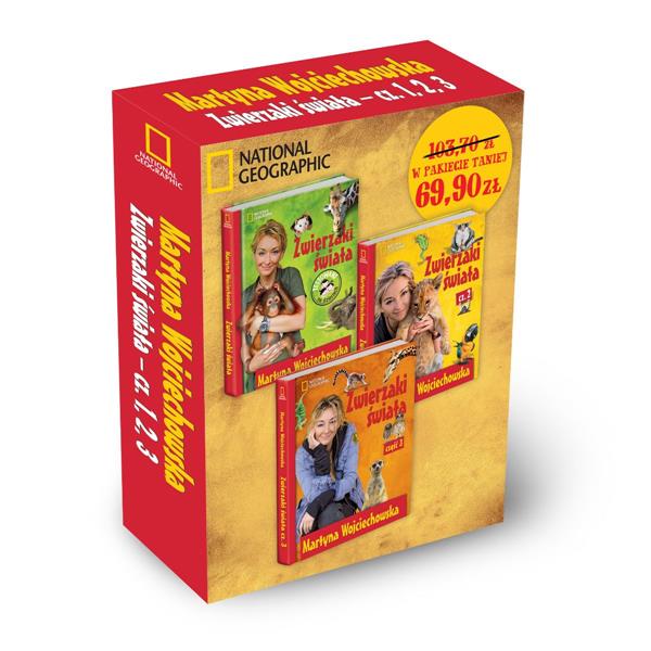 PAKIET. ZWIERZAKI ŚWIATA. CZĘŚĆ 1-3