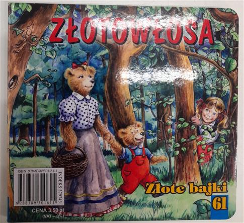 Złotowłosa Złote bajki 61