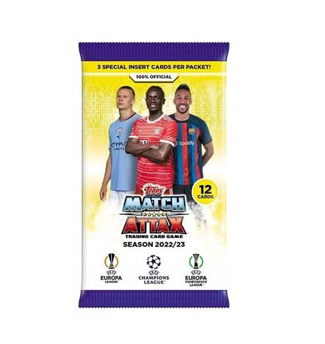 Champions League UEFA Match Attax Topps Saszetki