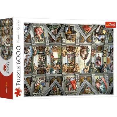Trefl, puzzle, Sklepienie Kaplicy Sykstyńskiej, 60