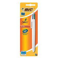 BIC DŁUGOPIS 4 COLOURS WHITE MEDIUM