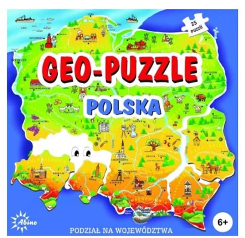 Geo puzzle - Polska ABINO