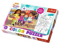 COLOR PUZZLE DORA I PRZYJACIELE 40 EL - TREFL