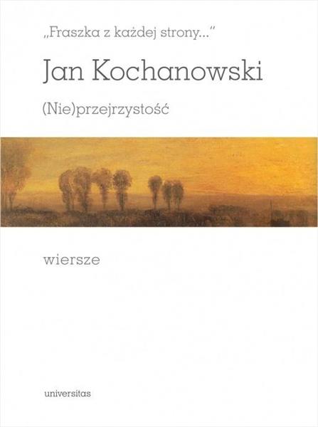 (NIE)PRZEJRZYSTOŚĆ. WIERSZE