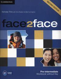 FACE2FACE 2ED PRE-INT WB W/O KEY
