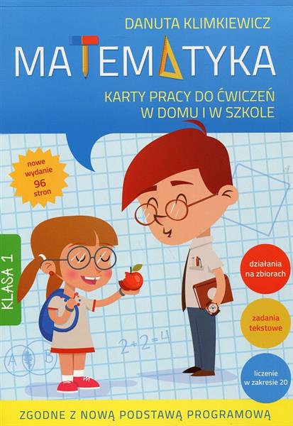MATEMATYKA KL.1 KP DO ĆW. W DOMU I SZKOLE W.2015