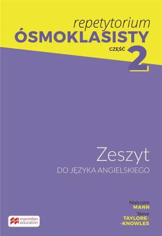 Repetytorium ósmoklasisty. Zeszyt do języka ang,
